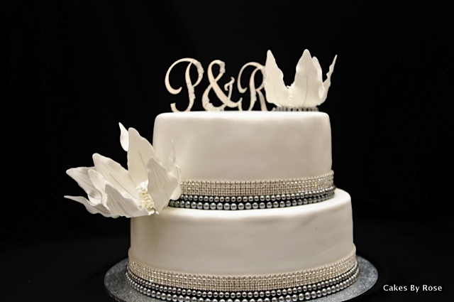 The Bling Wedding Cake