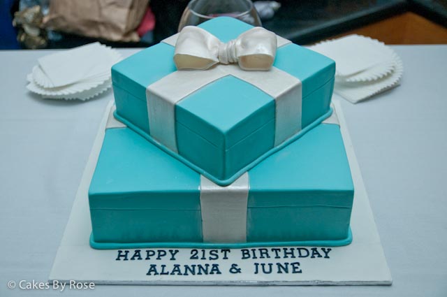 Tiffany birthday cake